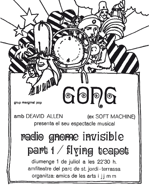 Gong a Terrassa 1973