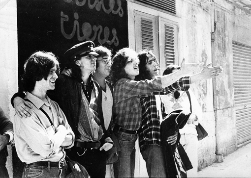 SEE VALENCIA'77  Pito, Jordi, Teixi, Ángel y Manolo