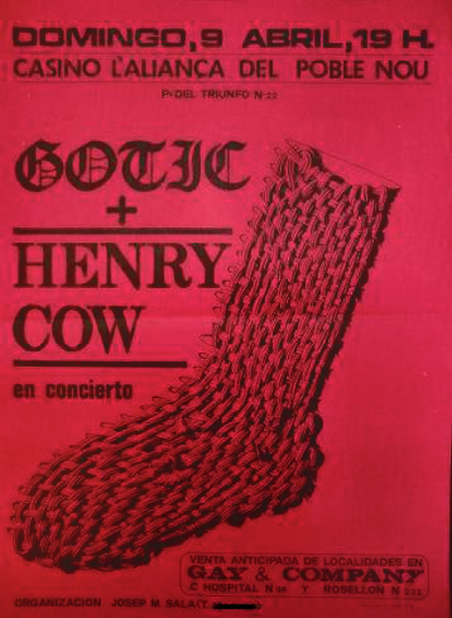 HENRY COW & GOTIC (Barcelona 1978)