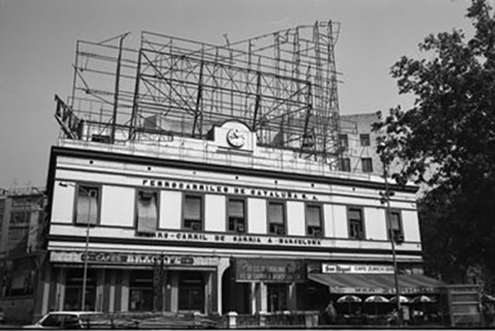 Bar Zurich plaça Catalunya anys 70 Fotografia Jesus Atienza